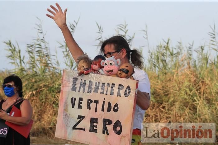 Protesta contra el estado del Mar Menor