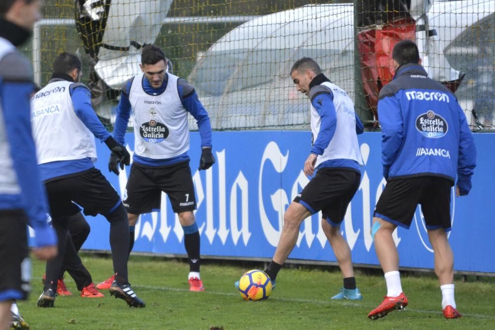 El Deportivo se prepara para recibir al Valencia