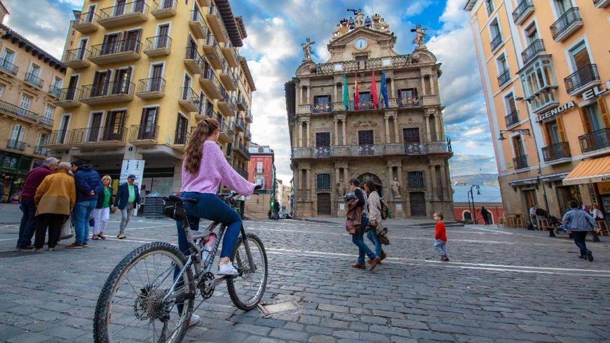 Plaza del ayuntamiento de Pamplona