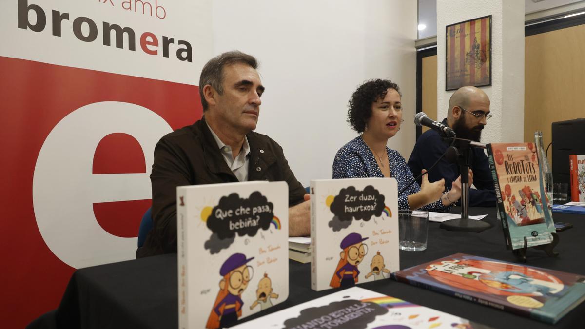 Josep Gregori, Paula Soriano y Marc Senabre.