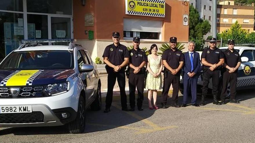 Nuevo vehículo de la Policía Local de Tibi.