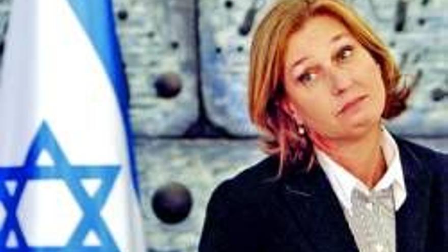 Livni rechaza el &quot;chantaje&quot; ultra y encamina a Israel hacia las urnas