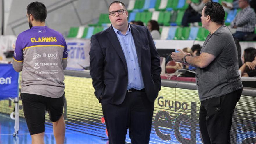 El técnico Claudio García.