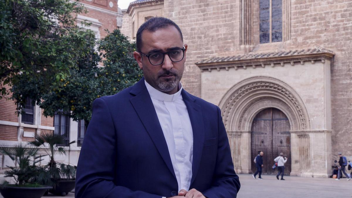 Bashar Fawadleh en su visita a València