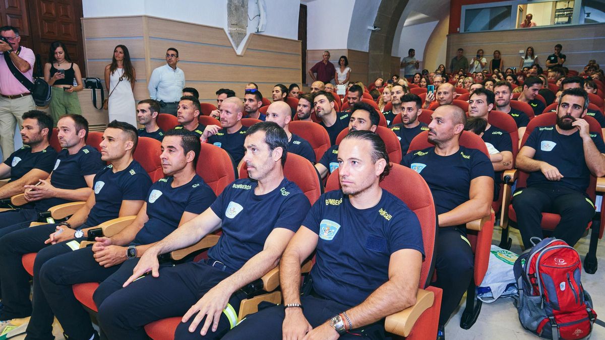 GALERÍA | Nuevos bomberos en el SEPEI de Cáceres