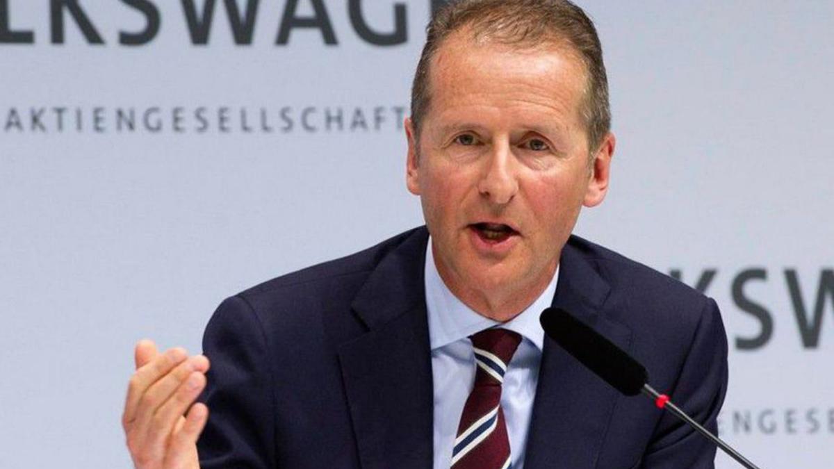 Herbert Diess, presidente de Volkswagen. | LEVANTE-EMV