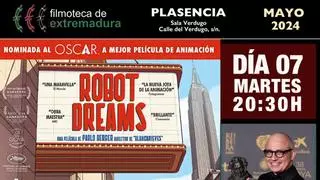 Plasencia proyecta 'Robot Dreams', ganadora de un Goya