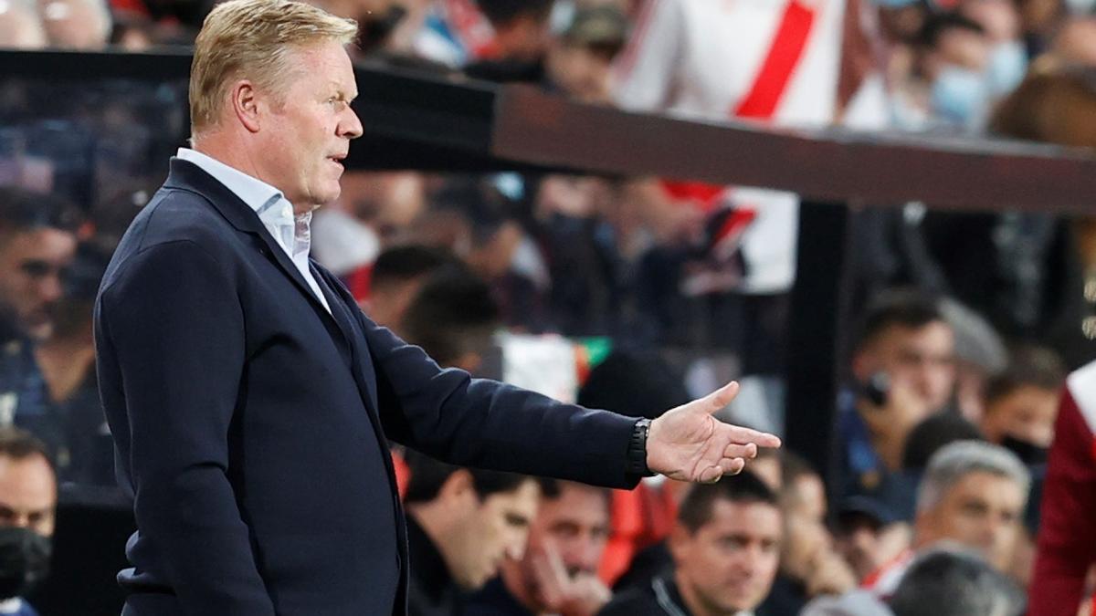 Koeman: "No tuve el apoyo máximo de un presidente"