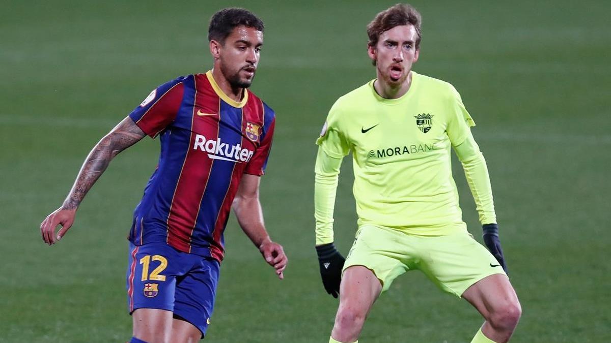 Matheus tuvo minutos en el choque ante el Andorra