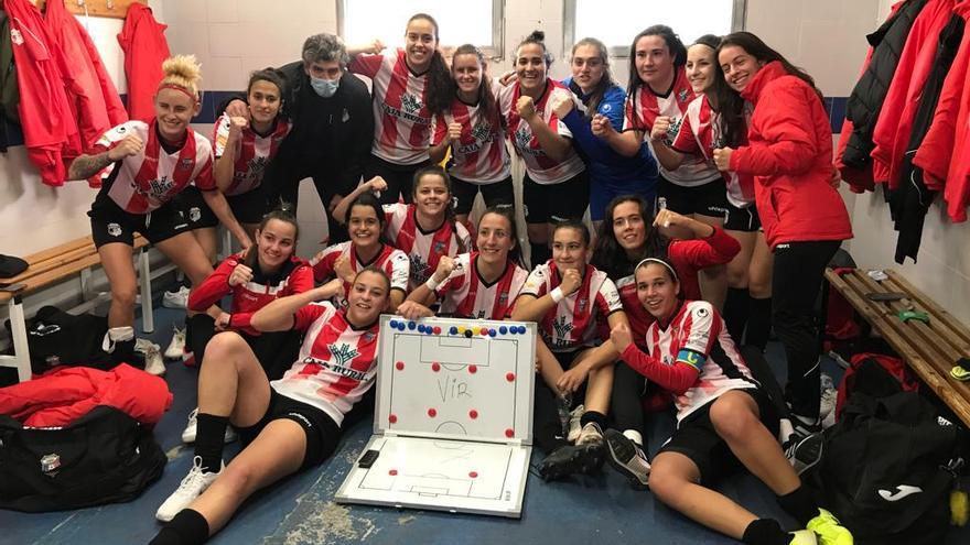 El Caja Rural Zamora Amigos del Duero celebra su triunfo en Salamanca.