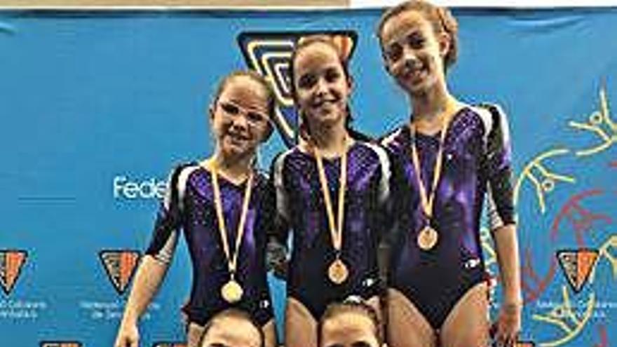 Gimnastes del CG Berguedà