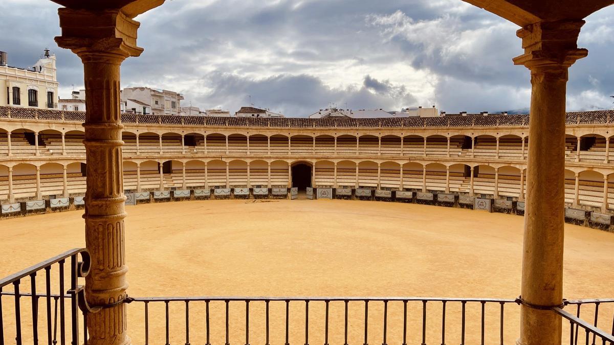 Imagen de la plaza de toros de Ronda.