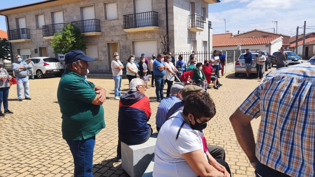 Concentración por la sanidad pública en El Piñero