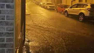 Una segunda tormenta deja diez litros en menos de diez minutos en Tavernes de la Valldigna