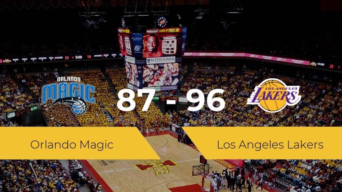 Los Angeles Lakers se lleva la victoria frente a Orlando Magic por 87-96