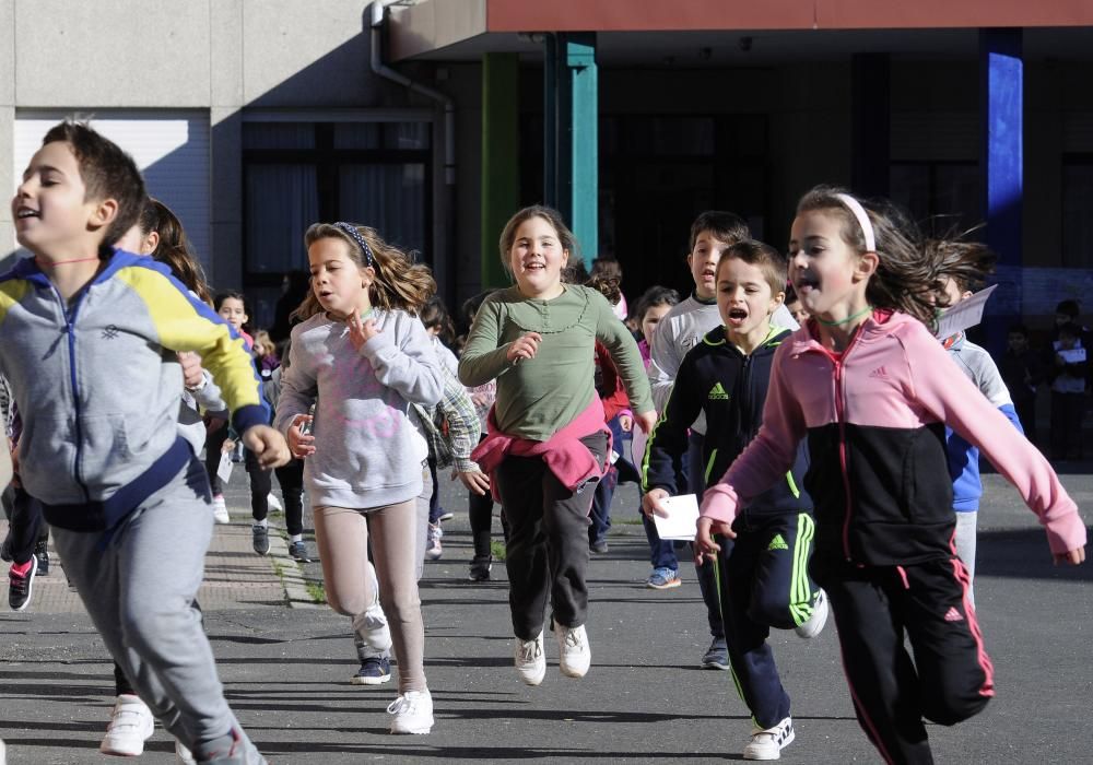 Carrera solidaria por el Sáhara CEIP de Silleda