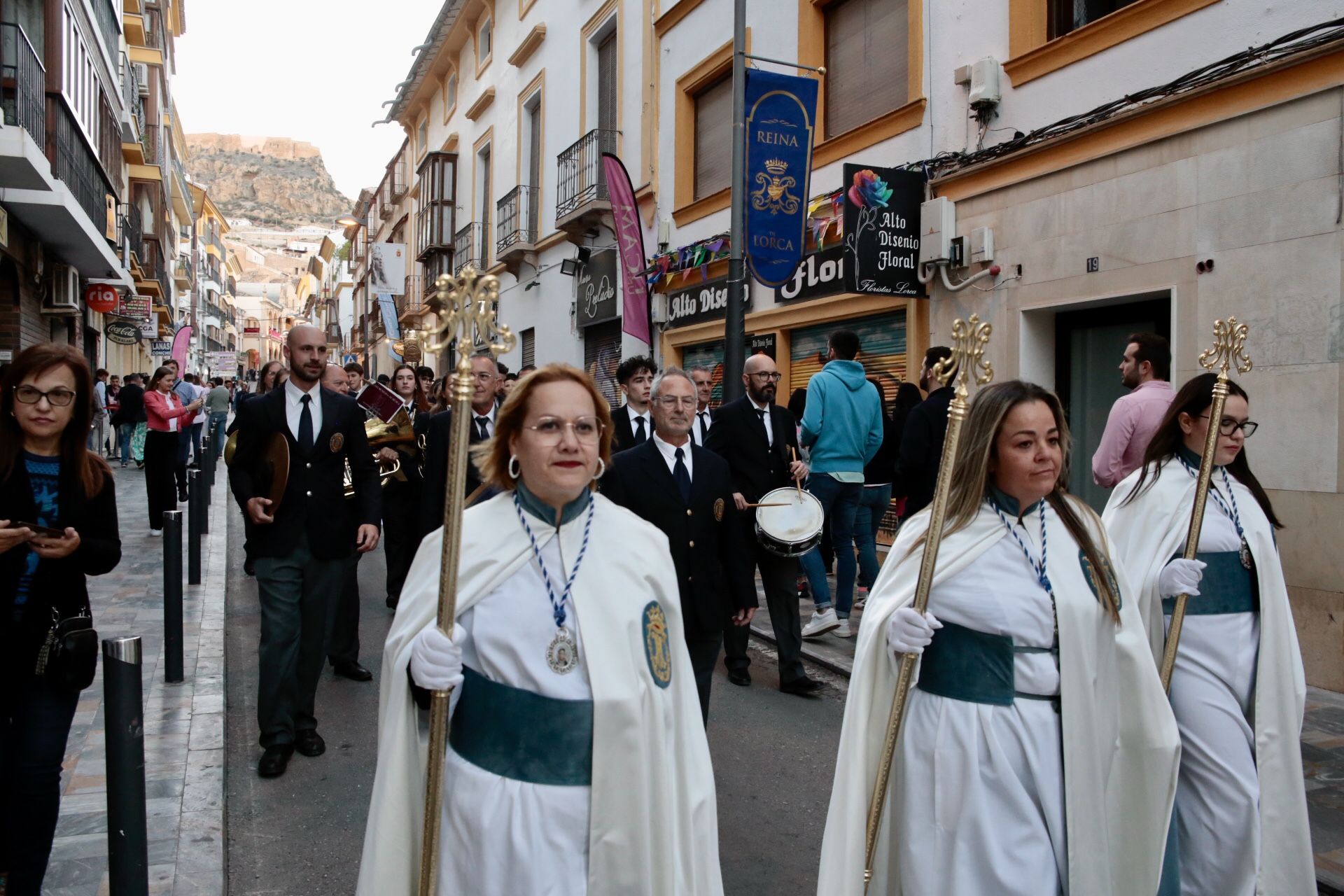 Las mejores fotos de la Peregrinación y los cortejos religiosos de la Santa Misa en Lorca