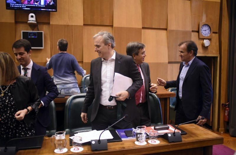 Pleno de reprobación del alcalde