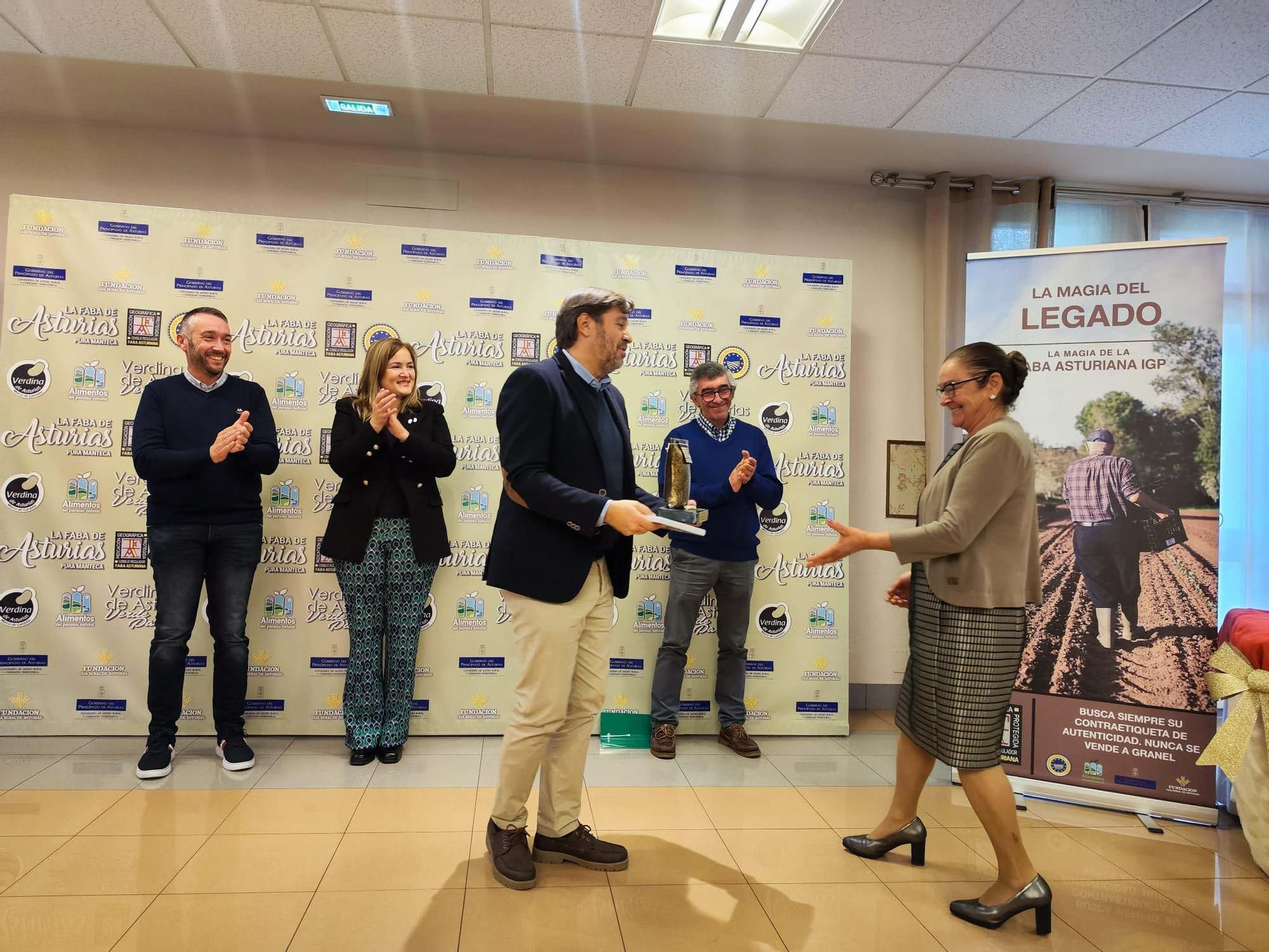 La IGP Faba Asturiana premia a quienes marcaron el camino: así fue su gala anual
