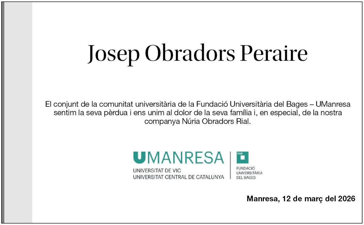 Josep Obradors Peraire