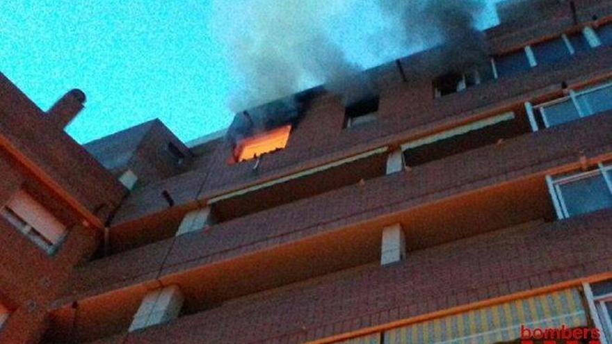 Fallece una anciana en un incendio en Tarrasa