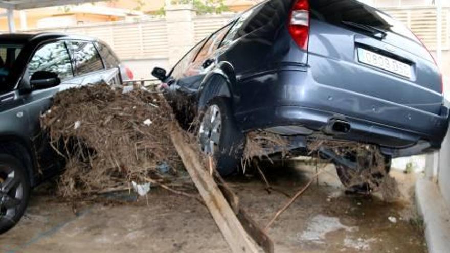 Una imatge del temporal de fa dues setmanes a Tarragona.