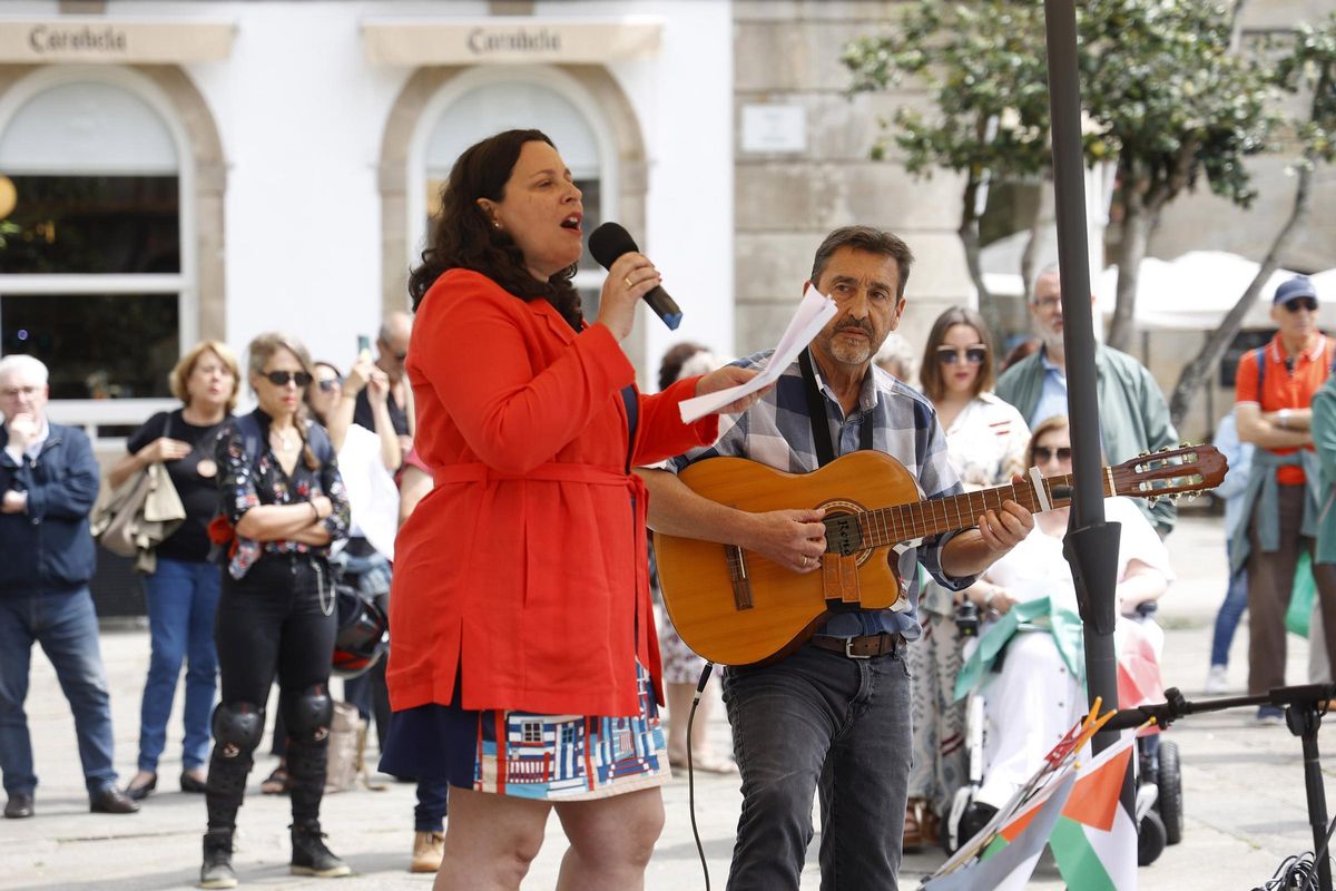 El acto también incluyó interpretaciones musicales.
