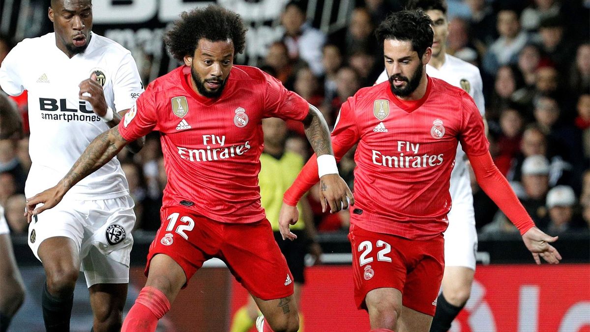 Marcelo e Isco no entran en los planes del Real Madrid