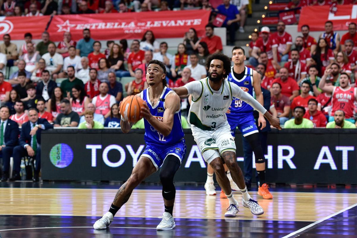 UCAM Murcia-Unicaja, en imágenes