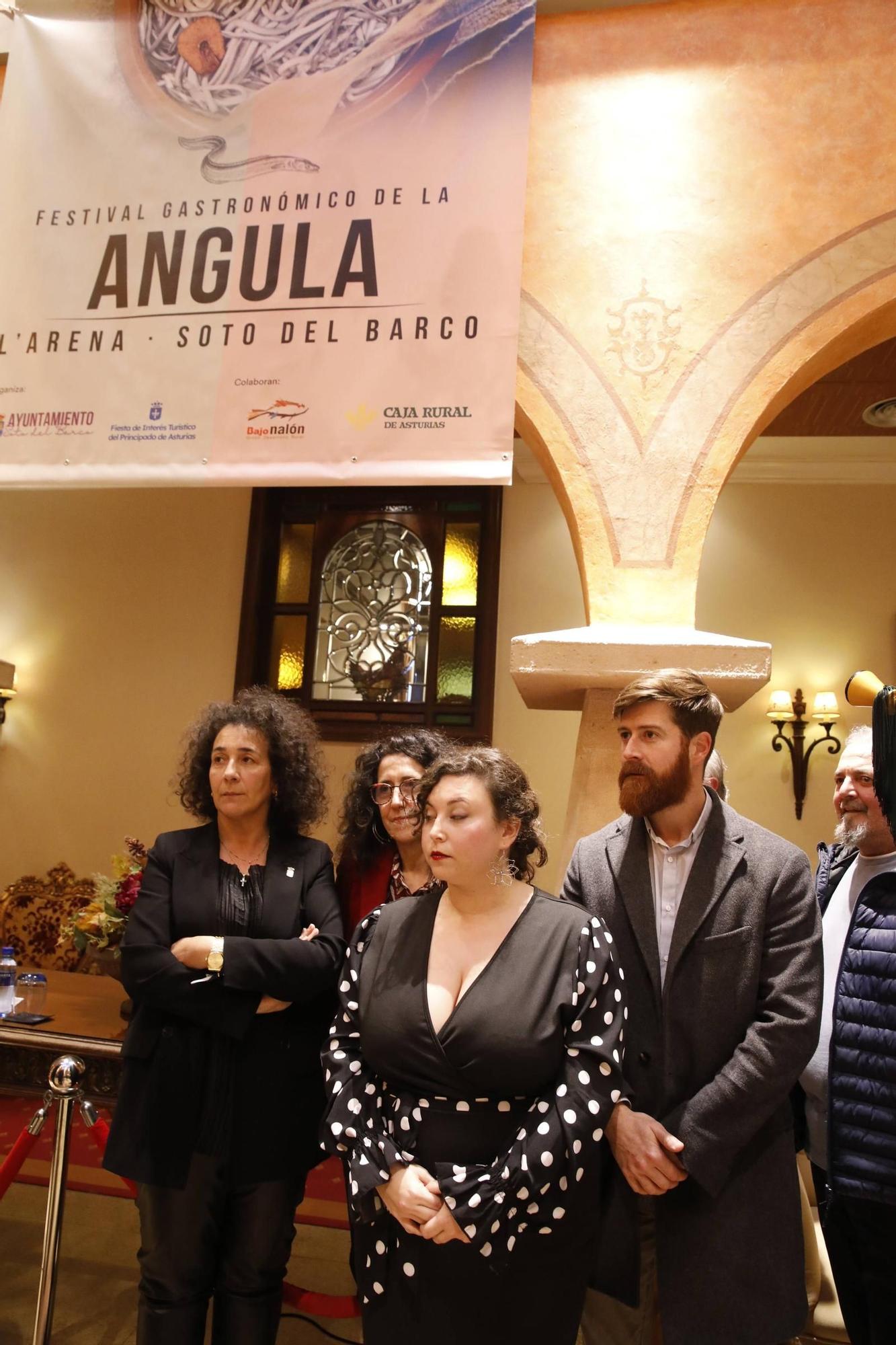 EN IMÁGENES: Así ha sido la presentación del Festival Gastronómico de la Angula en Soto del Barco