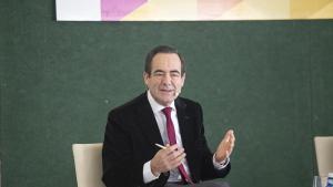 Archivo - El expresidente del Congreso de los Diputados, exministro de Defensa y expresidente de la Junta de Comunidades de Castilla-La Mancha, José Bono, interviene en el coloquio ‘Análisis y futuro de la Ciudad de Melilla’ dentro del V Foro Empresarial