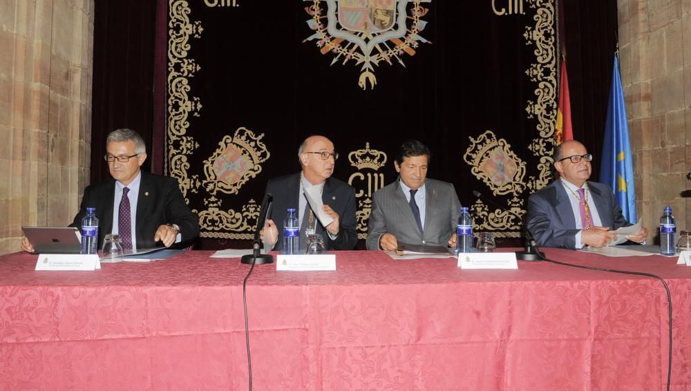 Homenaje de la Real Academia de Ingeniería a los asturianos Luis Adaro y Jerónimo Ibrán