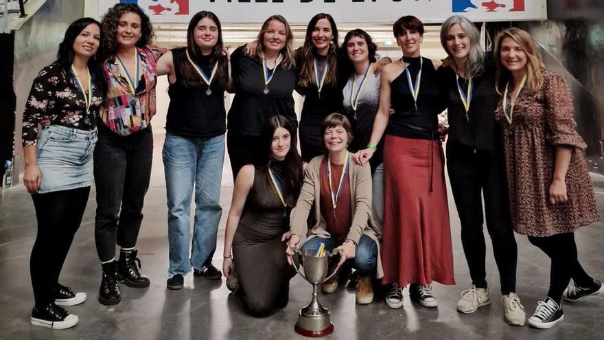 Fillas de Breogán conquista en Francia su segundo Paneuropeo