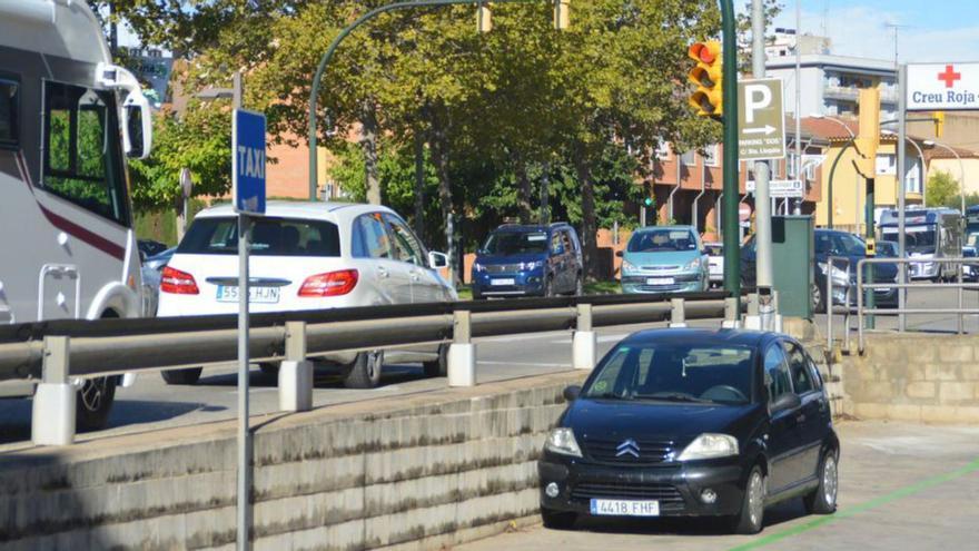 El trànsit a Figueres té molts punts conflictius.