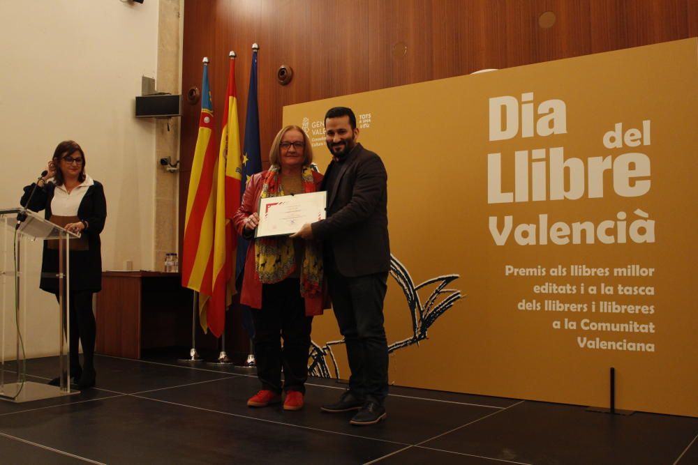 Entrega de premios del Día del Libro Valenciano