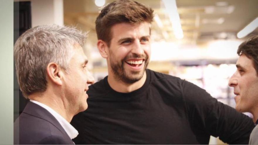 Piqué s'alia amb empresaris gironins per llançar una beguda isotònica