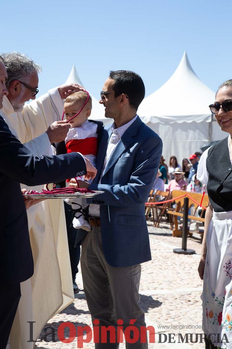 Imposición de nuevos hermanos cofrades de la Vera Cruz de Caravaca