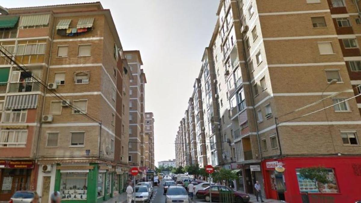 Barriada de Las Delicias, en Málaga capital.