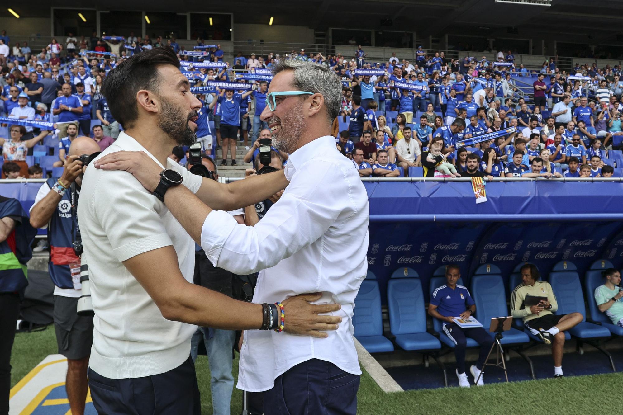 En imágenes: El Oviedo se estrena perdiendo por 0-1 contra el Andorra