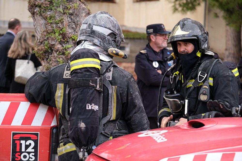 Incendio en los Juzgados de Ibiza