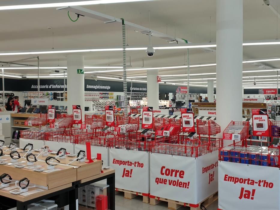 La nova botiga MediaMarkt a Castell-Platja d'Aro