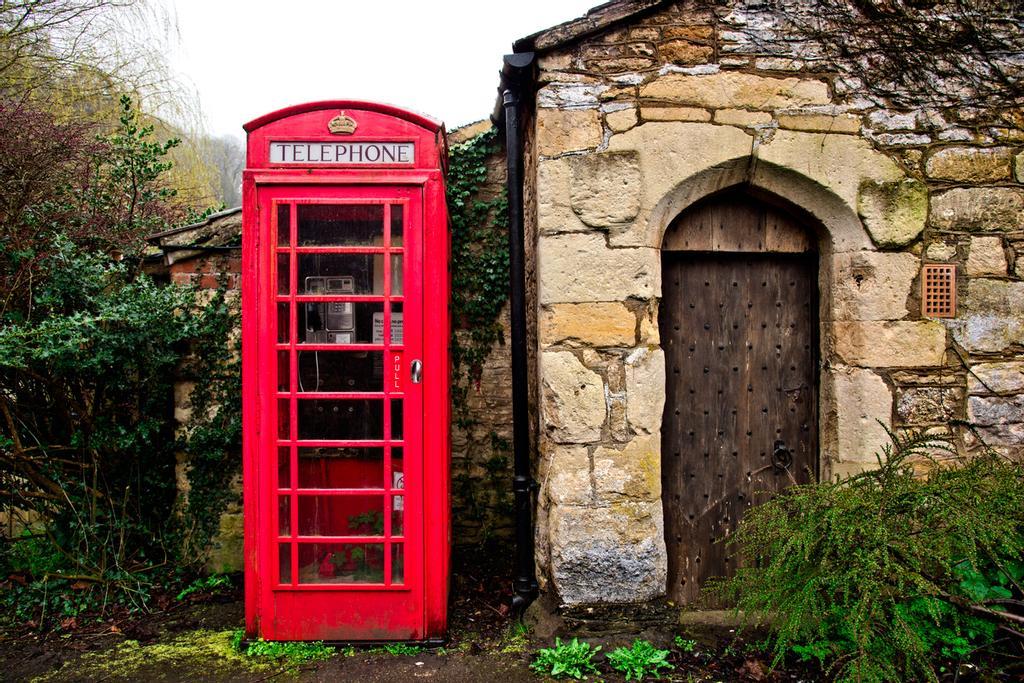 Mítica cabina en Castle Combe.