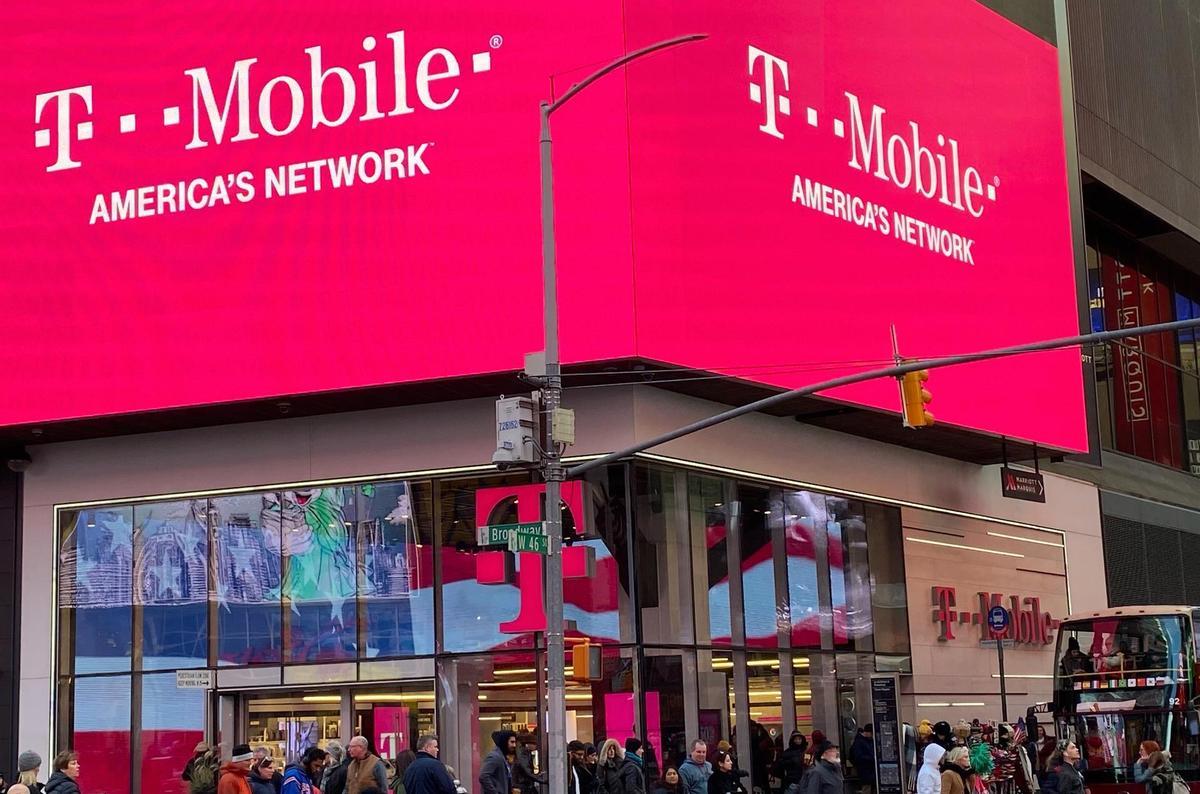 Imagen de una tienda de T-Mobile