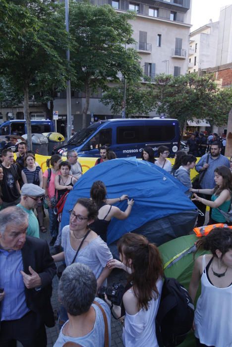 Acampada pel desallotjament d''Idomeni