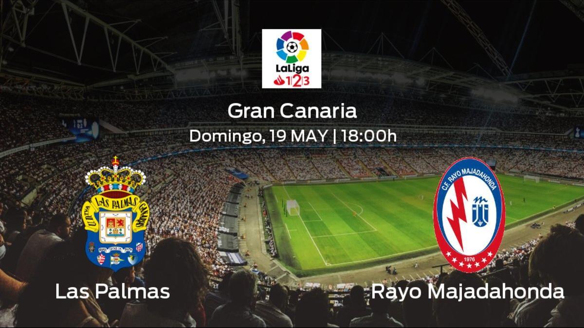 Previa del partido: Las Palmas recibe al Rayo Majadahonda en la trigésimo novena jornada