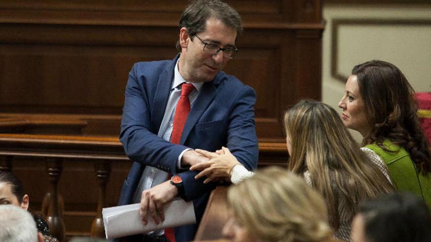 El diputado socialista Iñaki Lavandera en el Parlamento