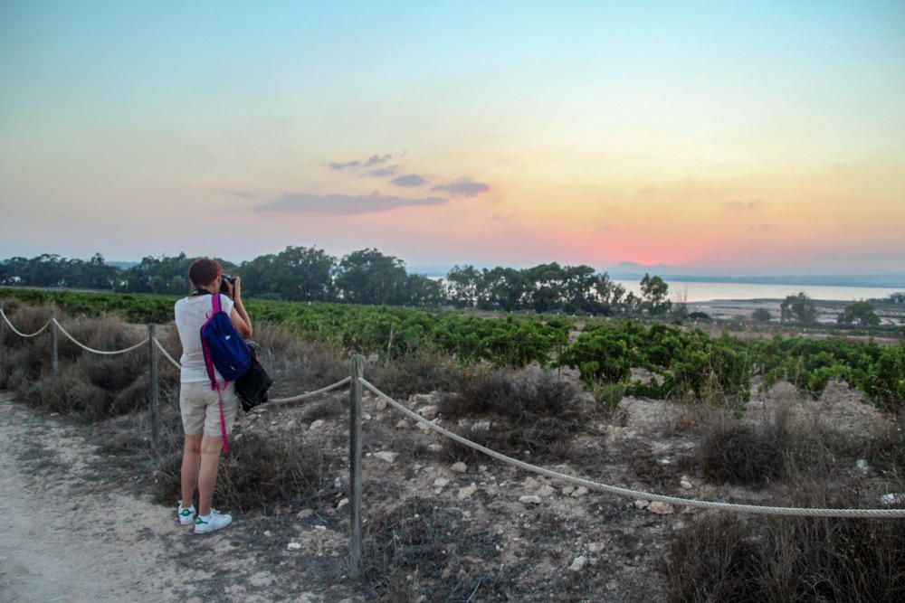 Atardecer en un paraíso de Torrevieja