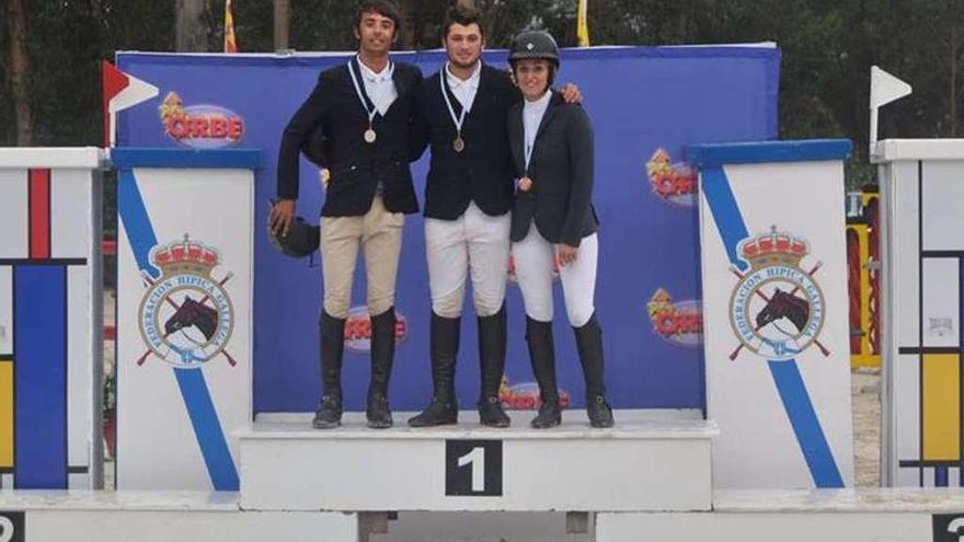 Dos hermanos abegondeses, campeones hípicos