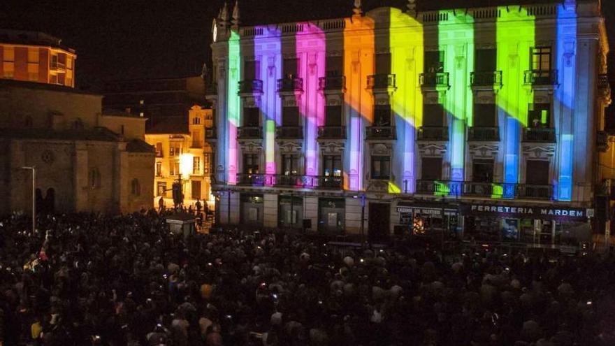 El espectáculo &quot;Impacta súbita luz&quot; en las fiestas de la Concha.