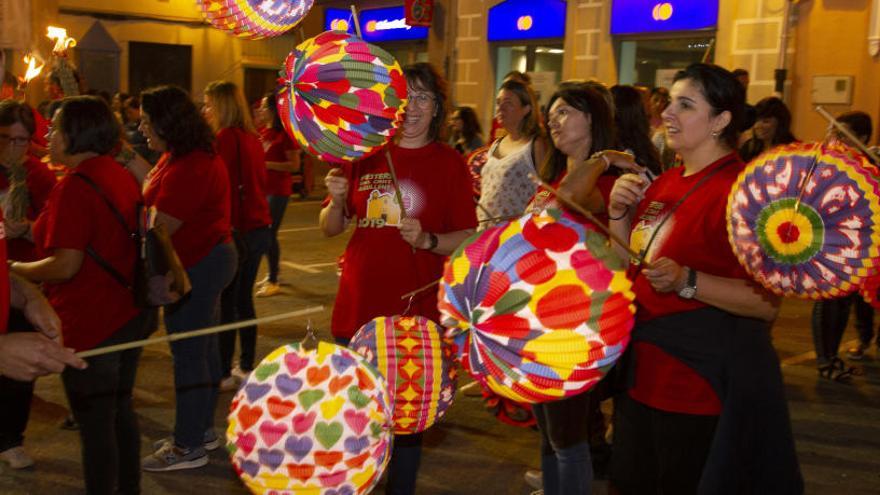 La Nit de les Fogueretes ilumina las fiestas del Miracle de Agullent